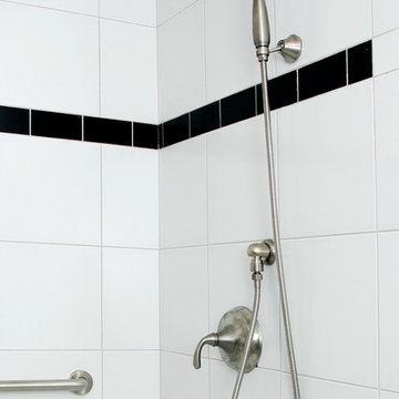 ADA Compliant Bathroom With Wheelchair Accessible Shower