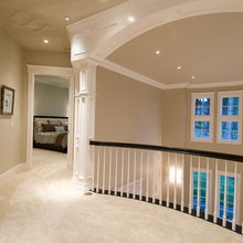 upstairs