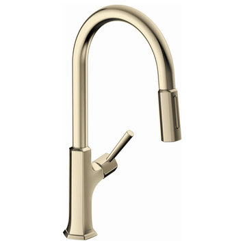 Hansgrohe 04827 Locarno 1.75 GPM Pull Down Kitchen Faucet HighArc - Polished