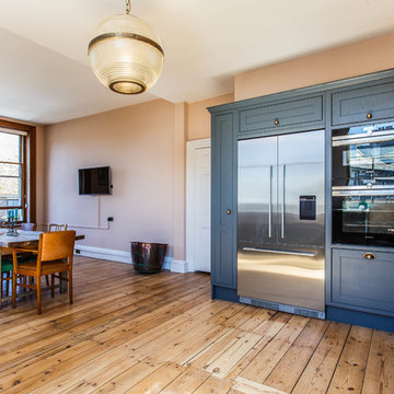tall storage and dining
