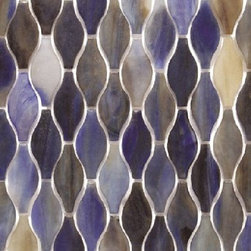 Silhouette glass tile mosaic by Hirsch - Mosaic Tile