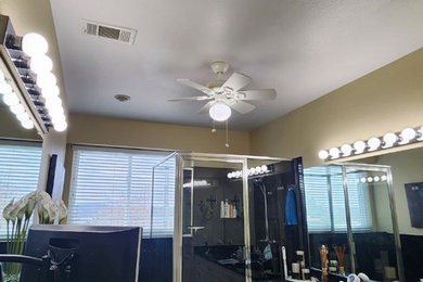 Example of a trendy bathroom design in Austin