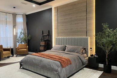 Inspiration for a contemporary bedroom remodel in Orlando