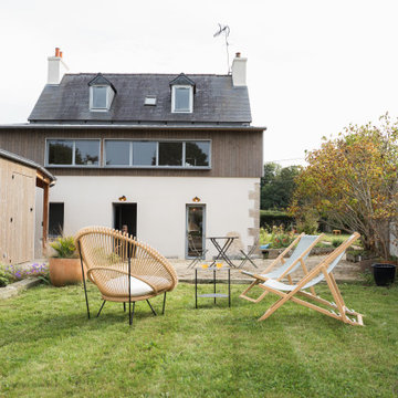 Rénovation, surélévation et extension d'une maison de 1900