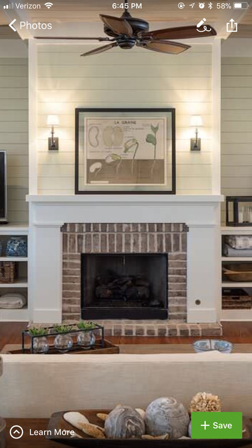 Scale and proportion w fireplace and surround?