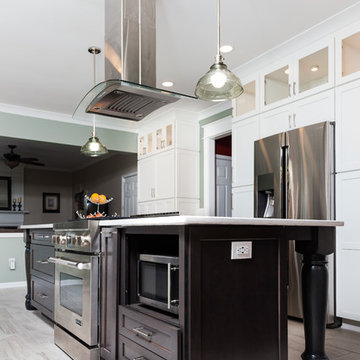 Open Kitchen with Large Island