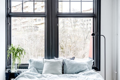 Inspiration för ett industriellt sovrum