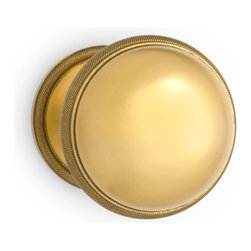 No. 75620 Classic Round Door Knob with Knur - Door Hardware