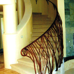 Custom Iron Stair Railings - Products