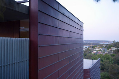 Design ideas for a contemporary exterior in Sydney.