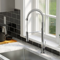 Karran Single-Handle Pull-Down Sprayer Kitchen Faucet, Chrome