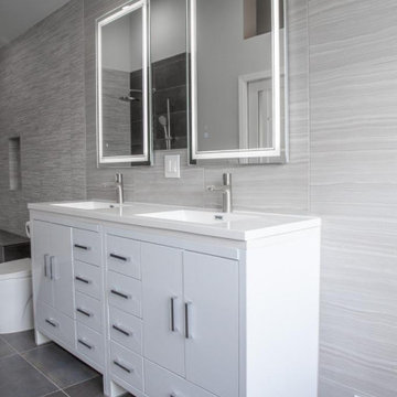Master Bathroom Remodel With Vaulted Shower