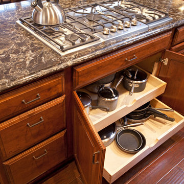 Traditional Cherry Kitchen