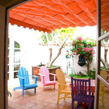 Retractable Awning - Pulley System