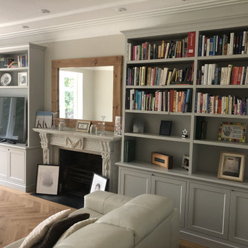 Elegant Bespoke Living Room Joinery – Southgate, London N14