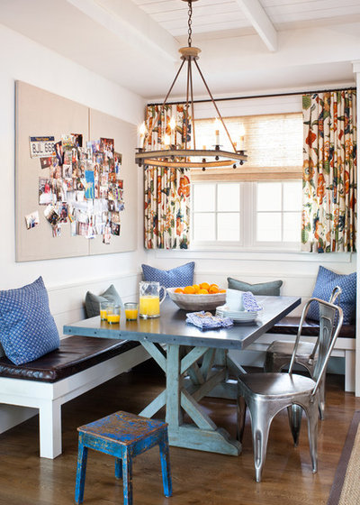 海滩风格的餐厅由洋房设计