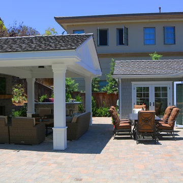 Interlocking Paver Backyard
