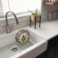 SinkSense GridLogic Latch-On Grid Sink Organizer, 6-Plate, Stainless Steel