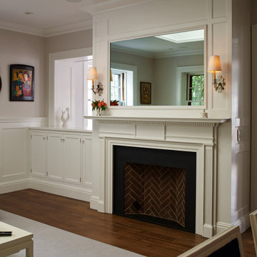Living Room with Smart TV