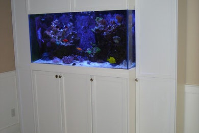 Aquarium cabinet for 90 gallon reef tank