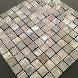 Mix Sparkle Grey Mosaic - Tile
