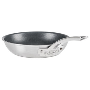 Details about   Viking 3-Ply Stainless Steel Omelette 10 Inch Fry Pan New 