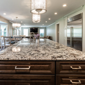 Magnificent Larger Kitchen, Mudroom and Family Room Remodel in Herndon VA