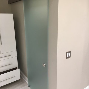 Glass Barn Door