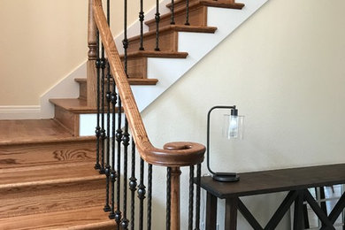Example of a staircase design in Denver