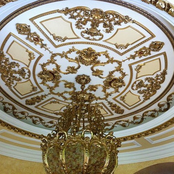 Gilded decorative ornamentation