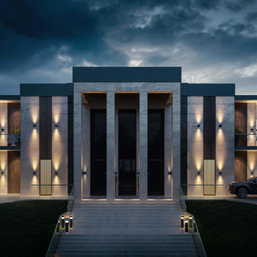 EXTERIOR RENDERING FOR A SPECTACULAR HOUSE DESIGN Exterior rendering services al