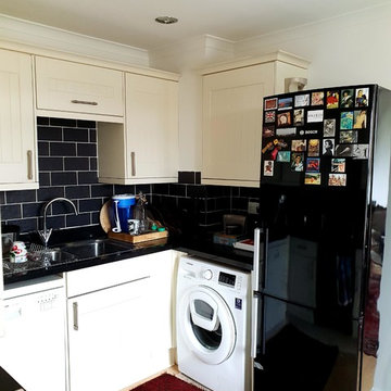 Painting and decorating work in white to the Apartment in Putney