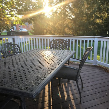 Timber Tech Low Maintenance Deck in Mt. Prospect by Archadeck of Chicagoland