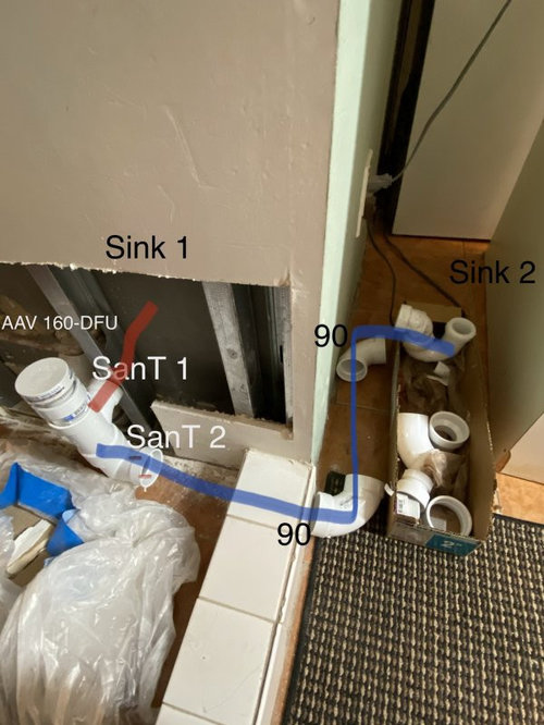 Adding a second sink