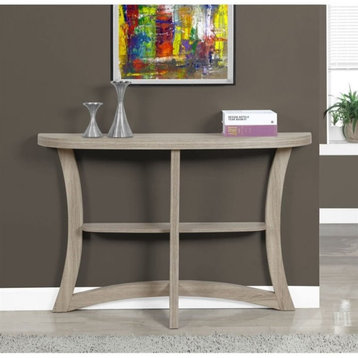 Accent Table Console Entryway Narrow Sofa Bedroom Laminate Brown