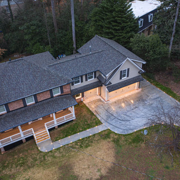 Dunwoody Colonial Addition and Front Porch
