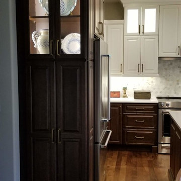 Dreamy Two-Tone Kitchen