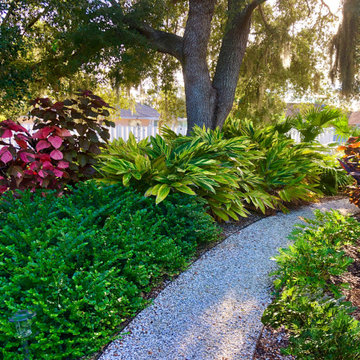 Extra large lot, reborn after a fire