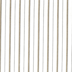 ROTH & TOMPKINS TEXTILES - Piper Fabric, Taupe, 54''x36'' - Upholstery Fabric