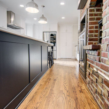 Modern Rustic Farmhouse Kitchen + Mudroom + Bathroom Remodel