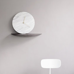 Marble - Wall Clock White - Wall Clocks