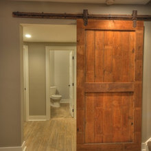 Basement doors