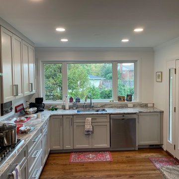 Kitchen renovation in Alexandria's Sterling subdivision