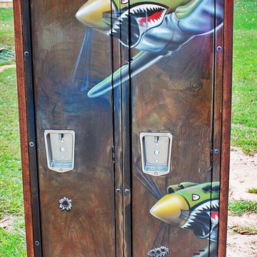 Hand Painted Lockers