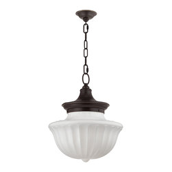 Hudson Valley - Hudson Valley Dutchess 2 Light Large Pendant, Old Bronze - Pendant Lighting