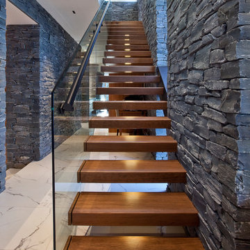 Stairwell to upper floor