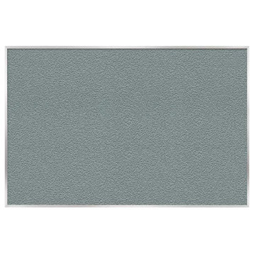 Ghent's Vinyl 4' x 8' Bulletin Board with Aluminum Frame in Stone