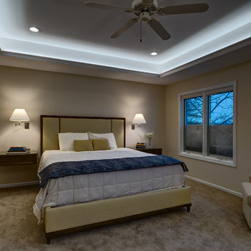 Radiant Renovation Master Suite Bedroom