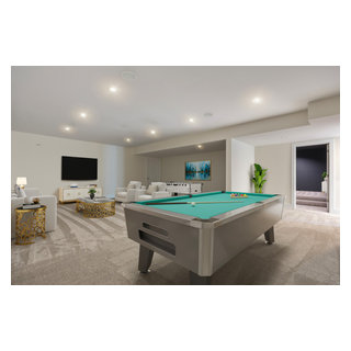 Custom Estate | Downtown Naperville, IL - Contemporary - Basement ...