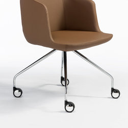 Geo 4-Ways Swivel Armchair by B&T - Dining Chairs